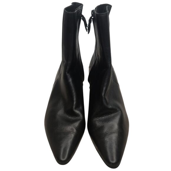 Y2K Cole haan pointed kitten heel bootie sz 6 - Picture 2 of 6